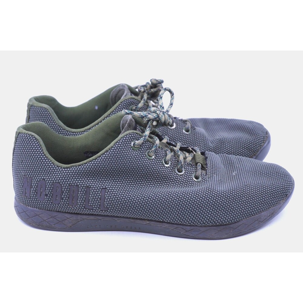 No Bull Men’s 10.5 Women’s 12 Trainers Green Superfabric Low Crossfit Workout